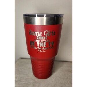 Kansas City Chiefs Piper Lou Polar Camel 32oz Insulated Red Tumbler